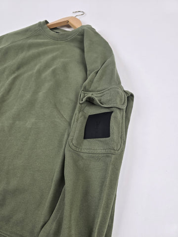 Peak Performance Trui Army Crew Men M