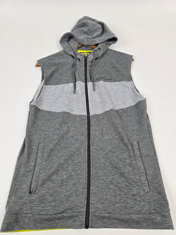 Peak Performance Bodywarmer with hood Grey Structves Men M