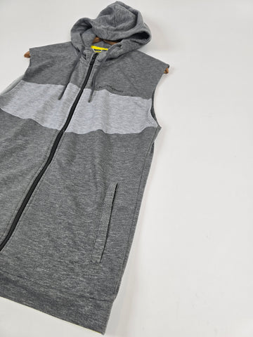 Peak Performance Bodywarmer with hood Grey Structves Men M