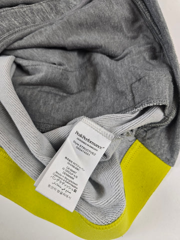 Peak Performance Bodywarmer with hood Grey Structves Men M