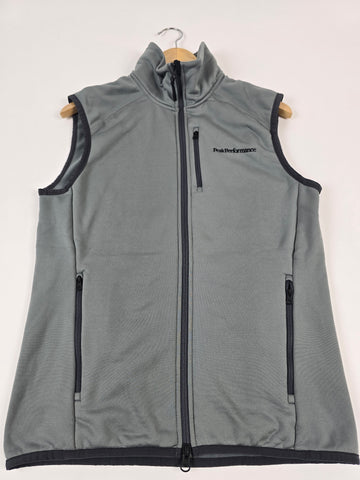 Peak Performance Fleece bodywarmer Grey Chill light Men M