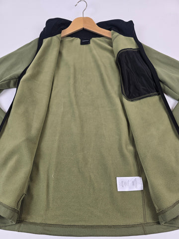 Peak Performance Fleece Zip Army Green Waitara Men M