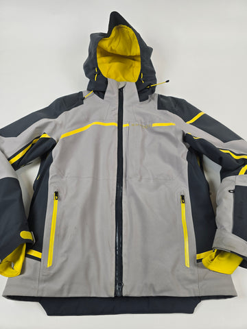 Spyder Goretex Skijas Geel Grijs Heren S
