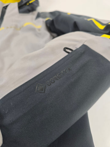 Spyder Goretex Skijas Geel Grijs Heren S
