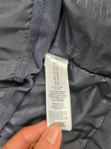 Spyder Goretex Skijas Geel Grijs Heren S