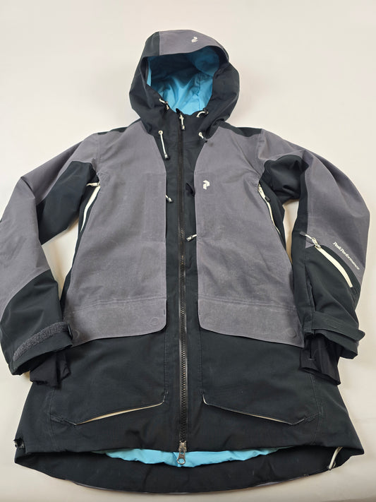 Peak Performance Sugar Hill Skijacket Zwart Dames XS