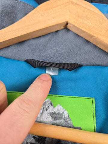 Powderhorn Skijas Blauw Heren L