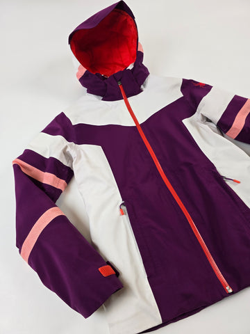 Spyder Captivate GTX Skijacket Purple White Dames M