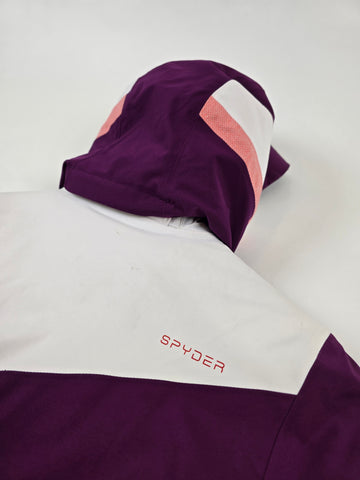 Spyder Captivate GTX Skijacket Purple White Dames M