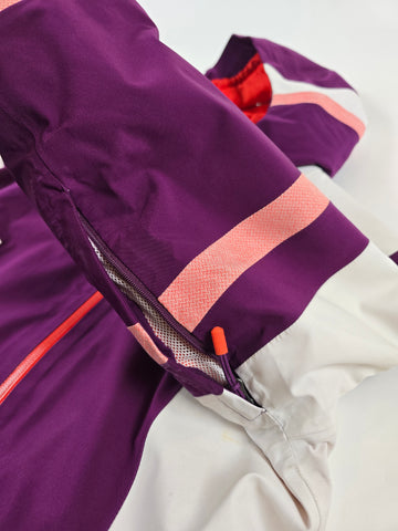 Spyder Captivate GTX Skijacket Purple White Dames M