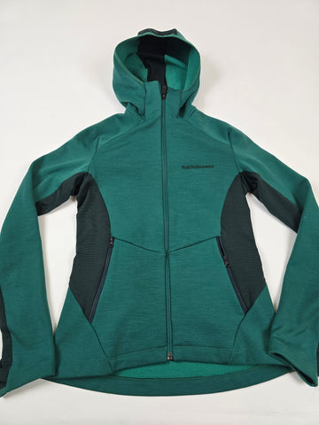 Peak Performance Vertical Mid Hood Groen Dames XS