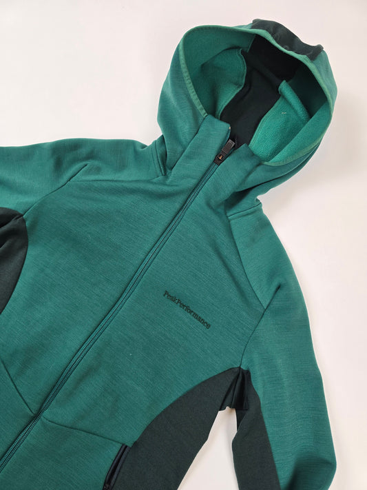 Peak Performance Vertical Mid Hood Groen Dames XS