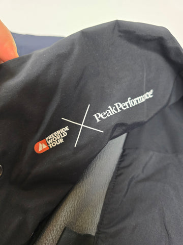 Peak Performance Mountain Freeride Bib Zwart Navy Dames S