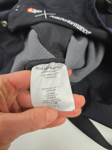 Peak Performance Mountain Freeride Bib Zwart Navy Dames S