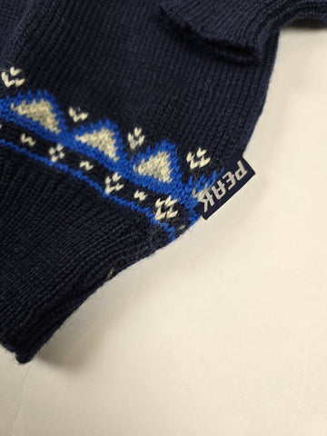 Peak Performance Trui Blauw 100% Wol Heren XL