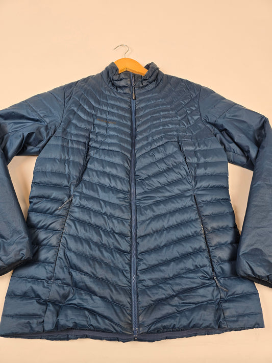 Mammut Donsjas Blauw Dames M