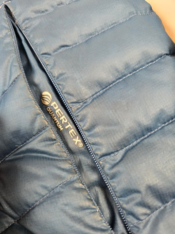 Mammut Donsjas Blauw Dames M