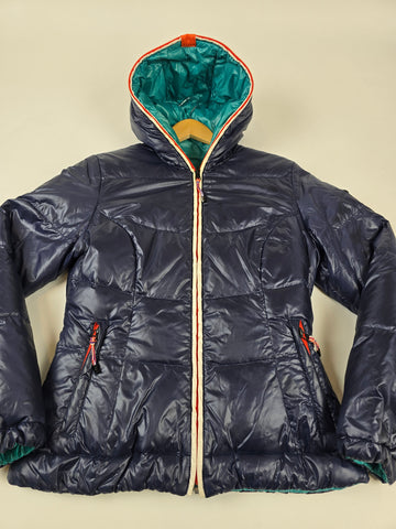 Kjus Reversible jacket Zwart Groen 38 Dames M
