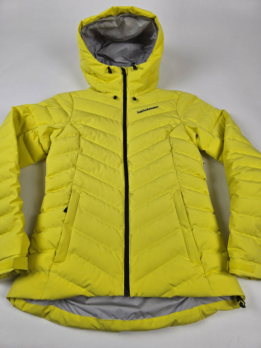 Peak Performance Frost Ski Jacket Geel Dames S
