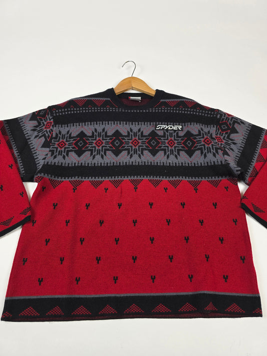 Spyder Trui Rood Warm heren S