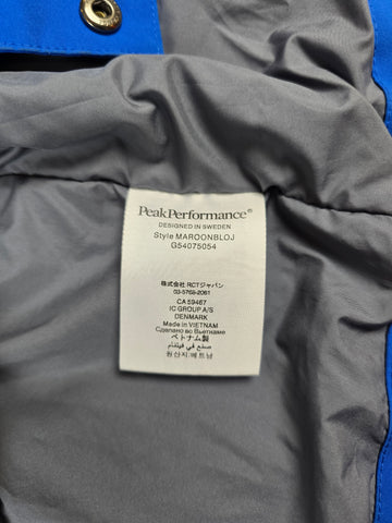 Peak Performance Maroon Blocked Ski Set Heren M