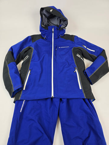 Peak Performance Maroon Blocked Ski Set Heren M