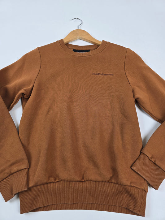 Peak Performance Original Crew Geel Dames XS