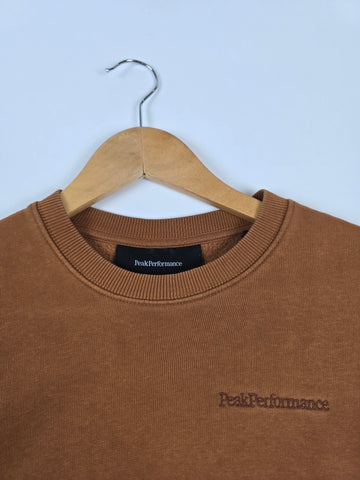 Peak Performance Original Crew Geel Dames XS