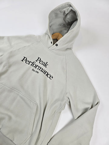 Peak Performance Original Hooded Grijs Heren L