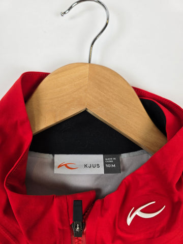 Kjus Regenjas Rood Heren M