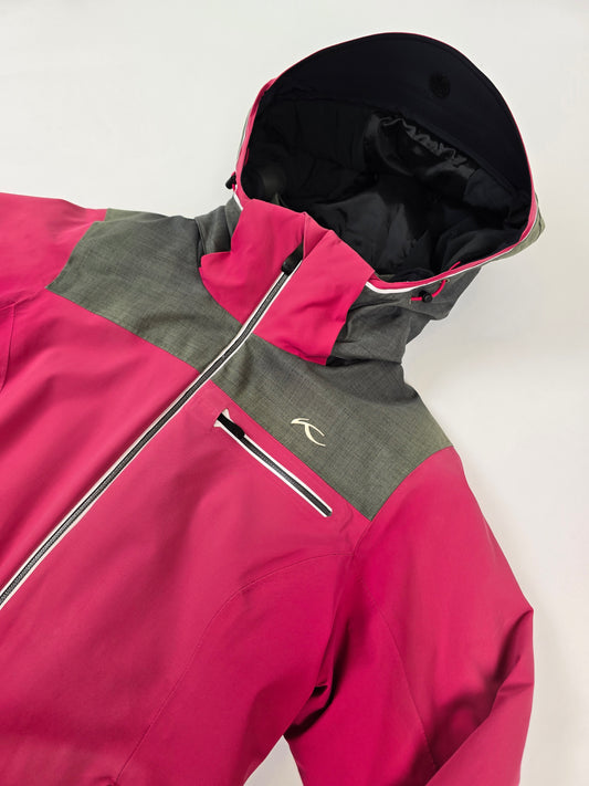 Kjus Ladies Vision Jacket Skijacket Roze Grijs Verkleurd Dames S