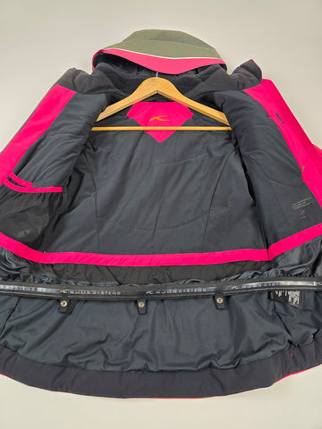 Kjus Ladies Vision Jacket Skijacket Roze Grijs Verkleurd Dames S