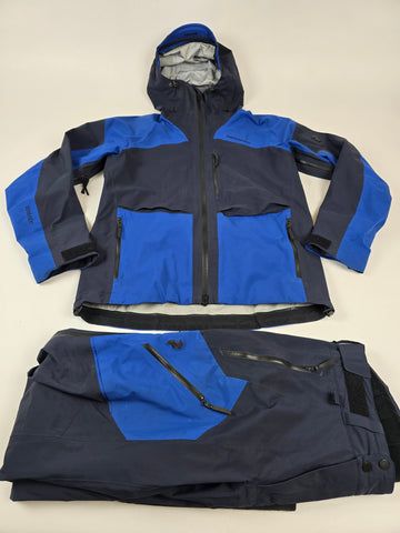 Peak Performance Gravity Hardshell Set Blue Navy Heren M