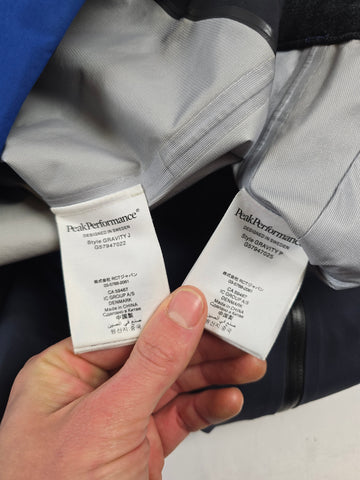 Peak Performance Gravity Hardshell Set Blue Navy Heren M