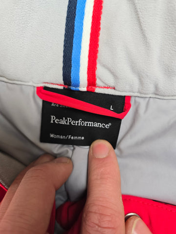 Peak Performance Solitude Ski Pants Rood Dames L