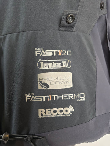 Kjus Snow Down Jacket Dermizax Zwart Zgan Dames 42 XL