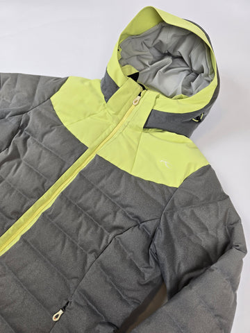 Kjus Snowray Ski Jacket Geel Grijs Dames S