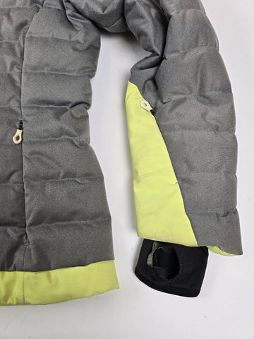 Kjus Snowray Ski Jacket Geel Grijs Dames S