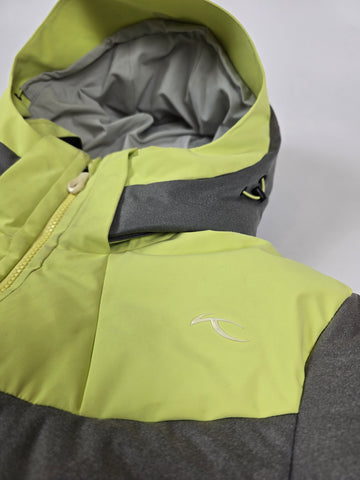 Kjus Snowray Ski Jacket Geel Grijs Dames S