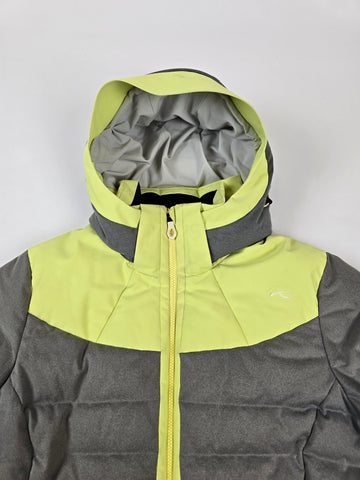 Kjus Snowray Ski Jacket Geel Grijs Dames S