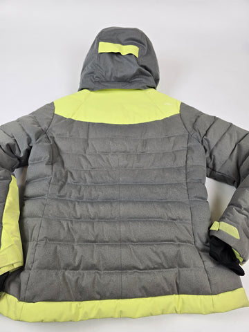 Kjus Snowray Ski Jacket Geel Grijs Dames S
