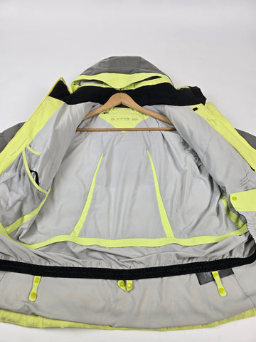 Kjus Snowray Ski Jacket Geel Grijs Dames S