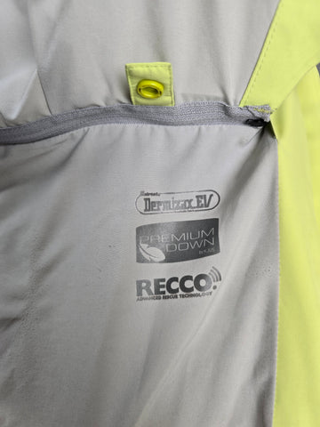 Kjus Snowray Ski Jacket Geel Grijs Dames S