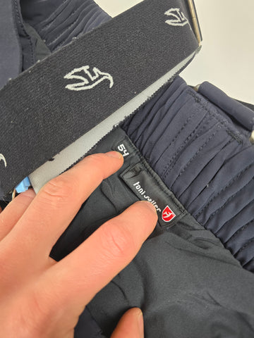 Toni Sailer Skibroek Zwart Heren 54 XL