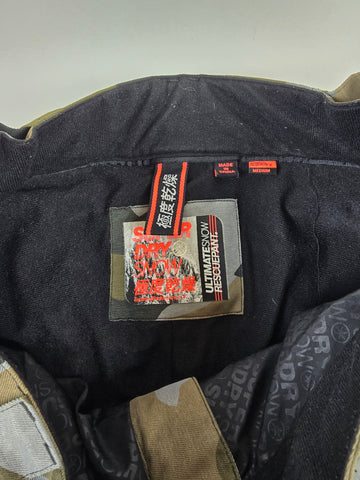 Superdry Camo Ski Snowboard Pak Heren M