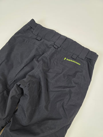 Peak Performance Skibroek Style S Zwart Geel Heren L
