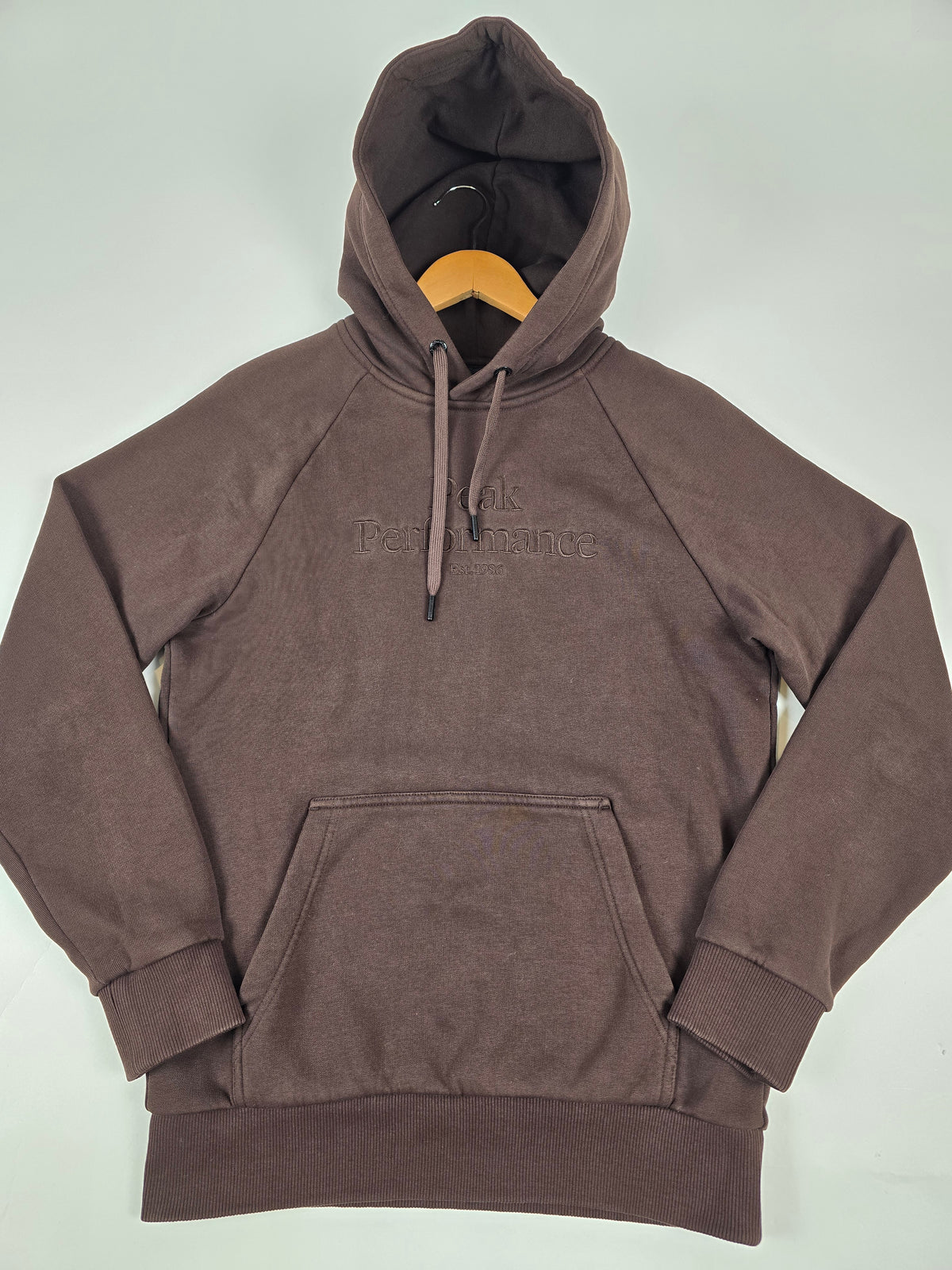 Peak Performance Original Hood Bruin Heren S