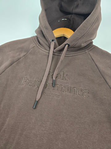 Peak Performance Original Hood Bruin Heren S