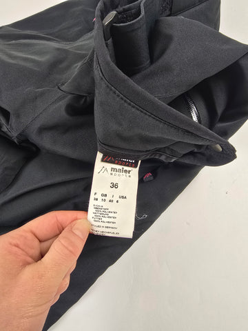 Maier Sports Skibroek Zwart Dames S