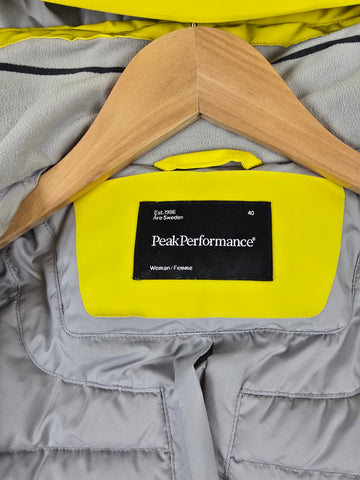 Peak Performance Suturi Skijas Geel Dames 40